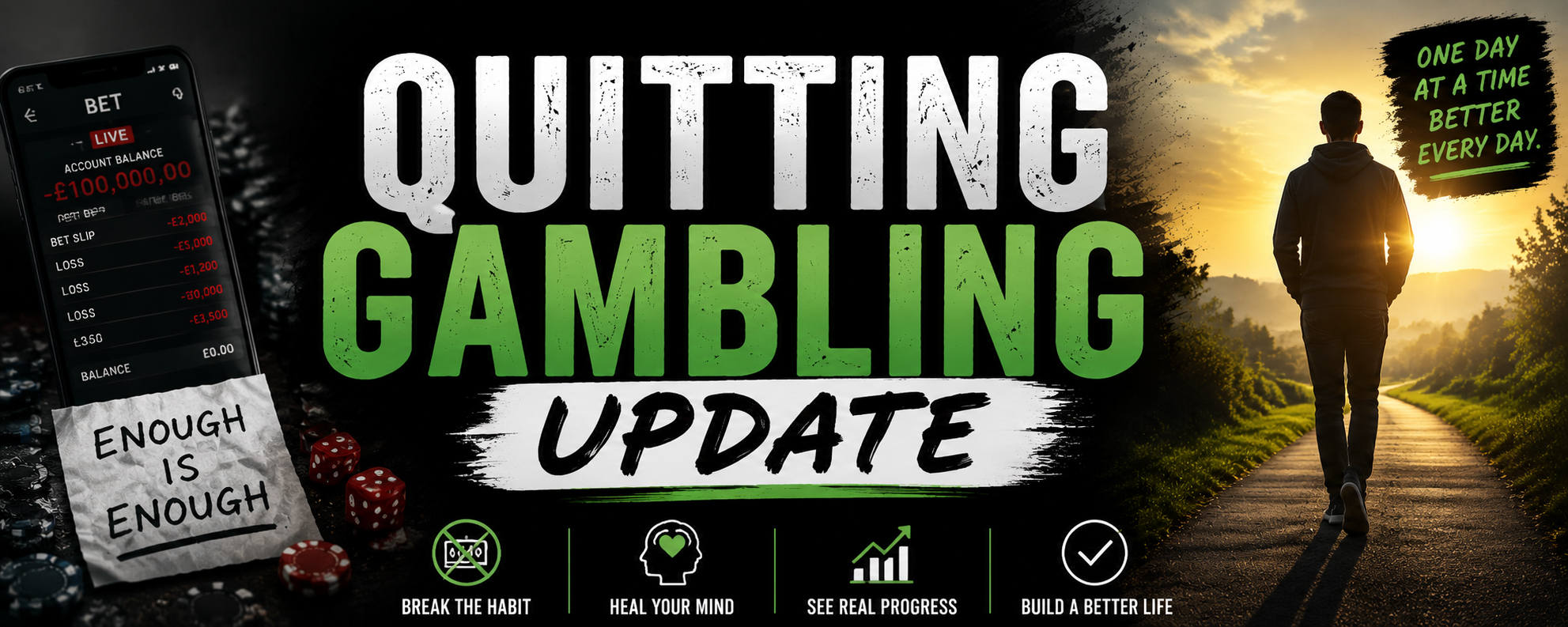 Read more about the article Quitting Gambling Update..